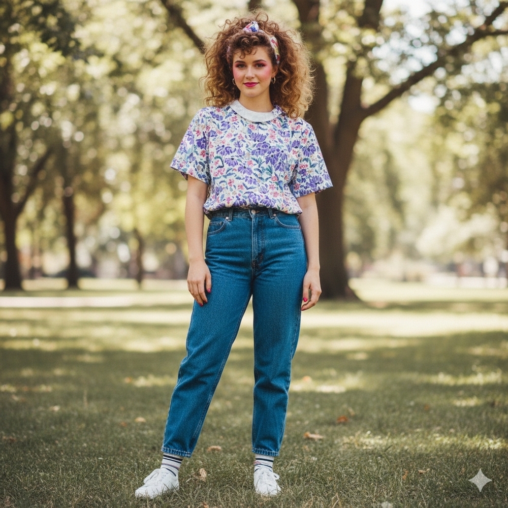 Vintage Graff Californiawear Floral Blouse Size 12 Cottagecore Top